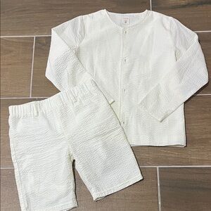 Kids White suit Set